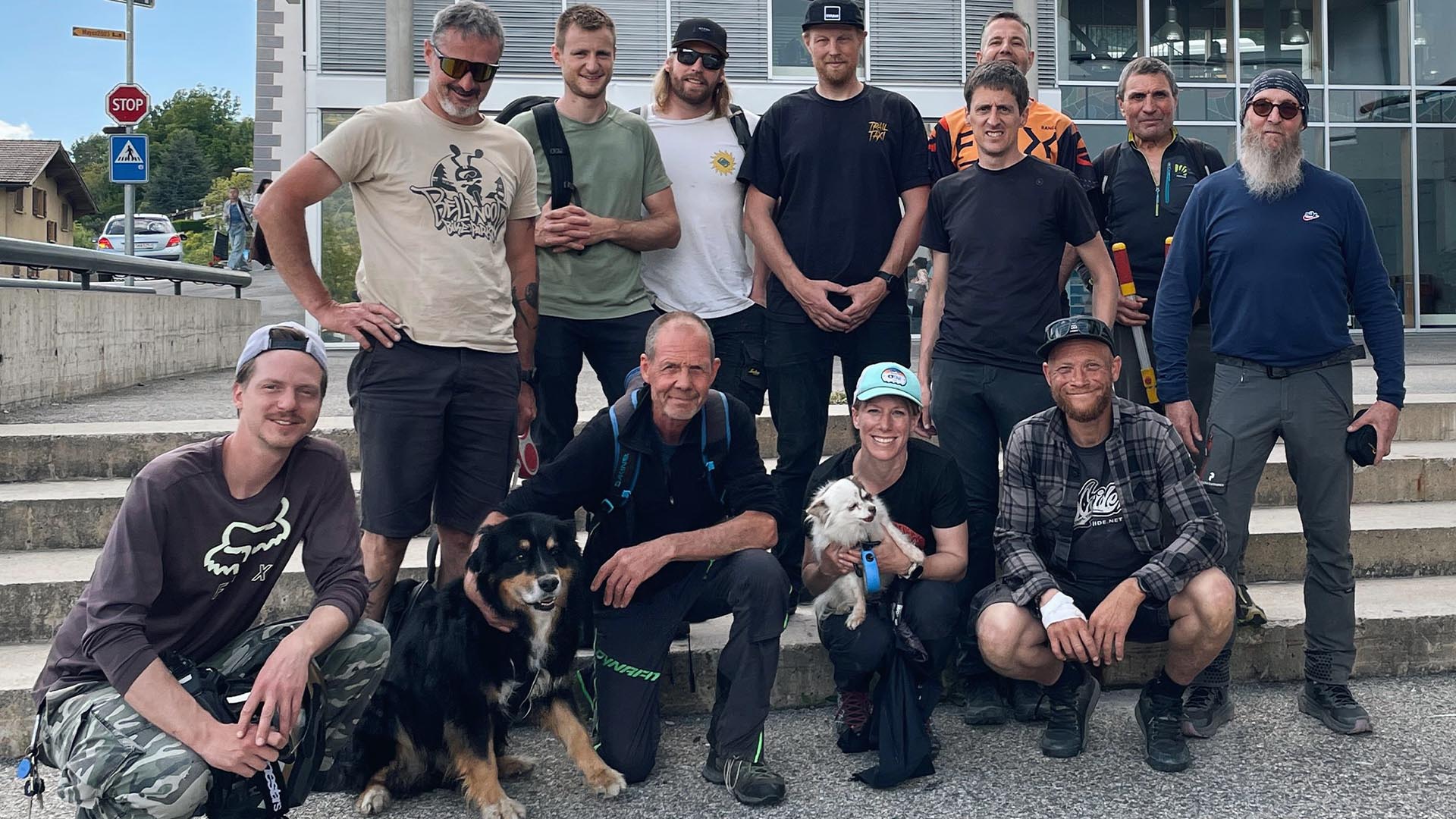 2505 benevoles entretien sentiers vtt valais