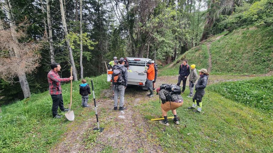 Association VTT pour l'entretien des sentiers en Valais